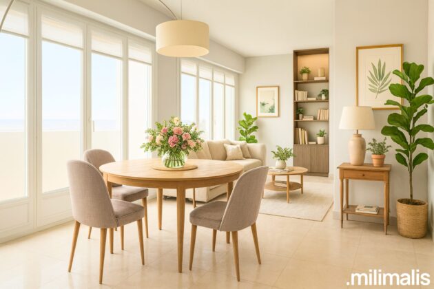 Appartement de caractère avec vue dégagée, balcons et garage