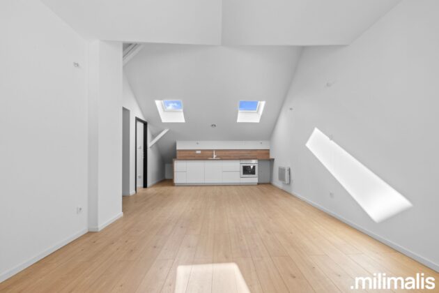 T2 au dernier étage d&rsquo;une petite résidence entièrement rénovée