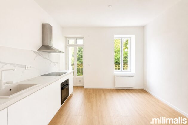 T3 rénové avec terrasse et jardin