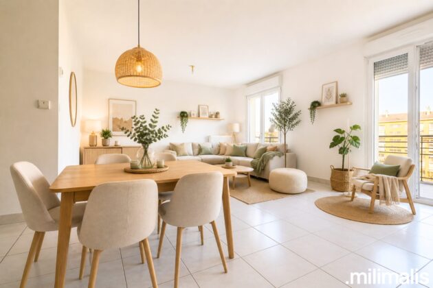 Appartement T4 – Lumineux -Terrasse – Stationnements